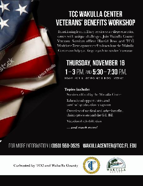Veterans Benefits Workshop.11.16.17